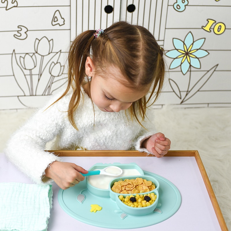 Kids Placemats Feeding Plate